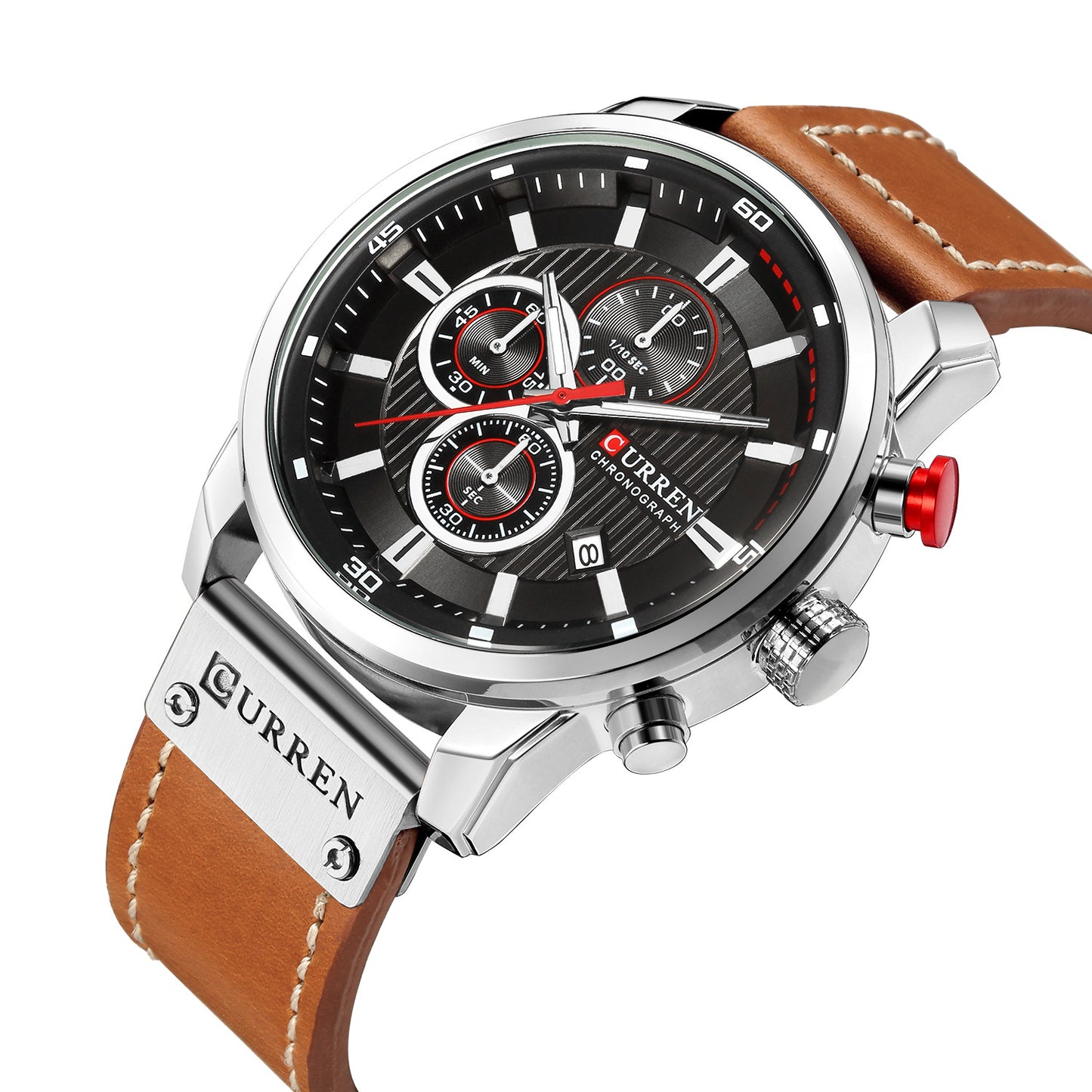 Curren/Kareen Hot 8291 Men's Watch Belt Men's Watch New Six-pin Calendar Watch Waterproof Watch