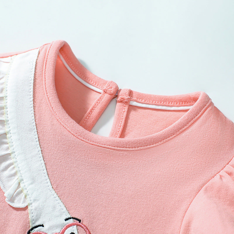 Summer Short-sleeved Girl's Dresses