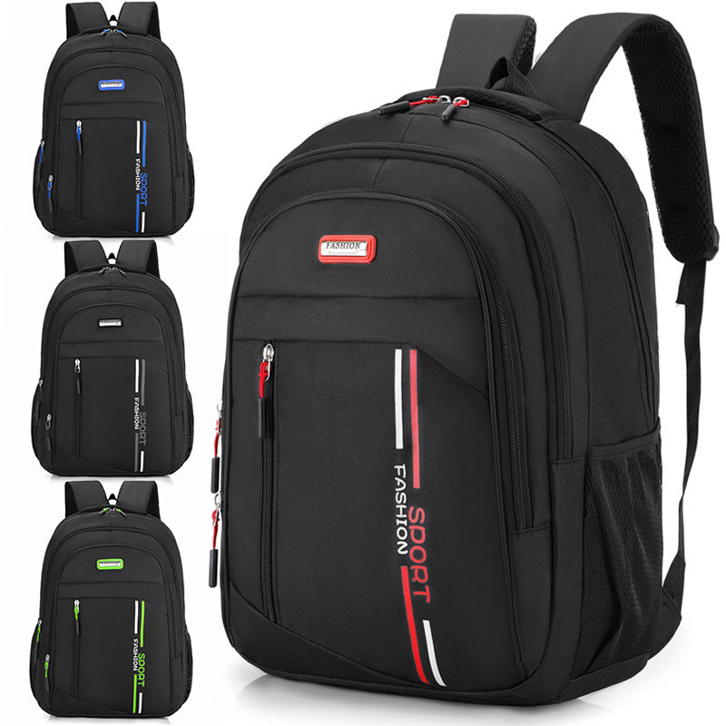 Cross-border Men's Large Capacity Backpack Business Computer Backpack Women's Travel Travel Bag Senior High School Junior High School Student Schoolbag