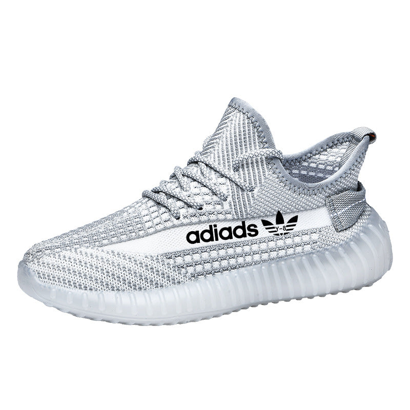 Adidas Yeezy 350 Gypsophila Men's Shoes Authentic Men's And Women's Couple 2025 Summer Breathable Easiest For Match Sports Shoes