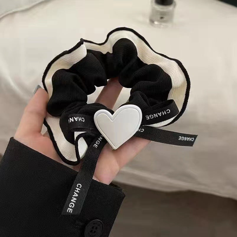 women's love bow hair tie