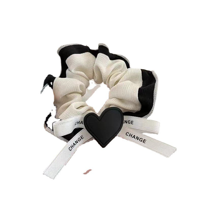 women's love bow hair tie