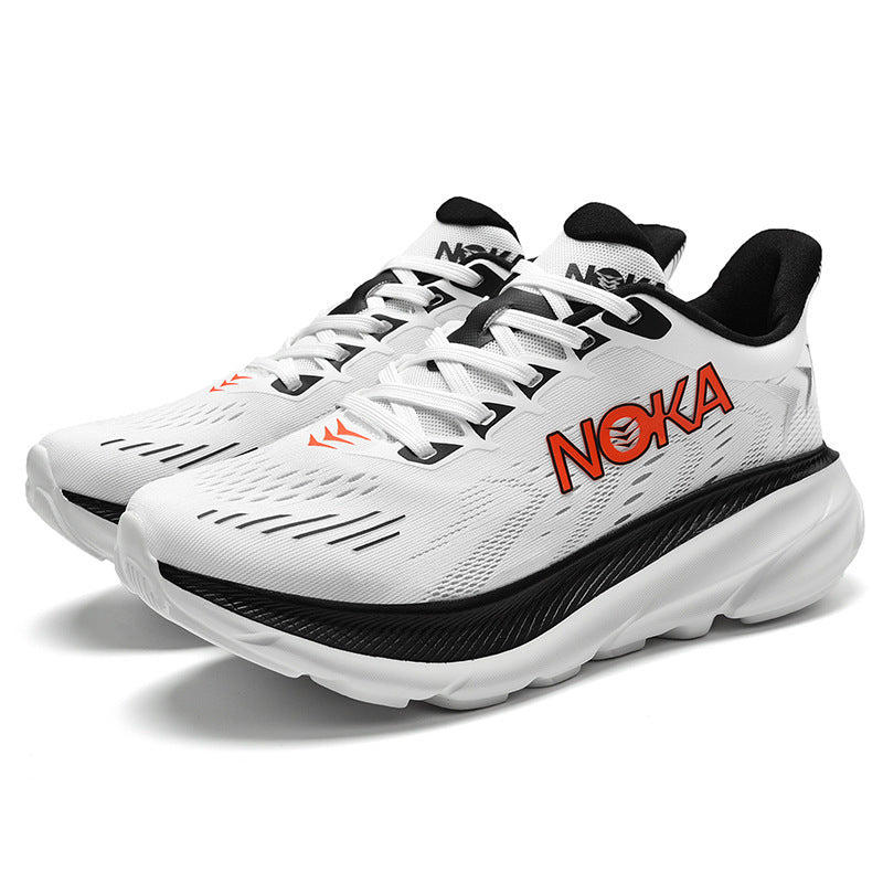 Men's Thick-soled Running Shoes Breathable Mesh Sports Shoes
