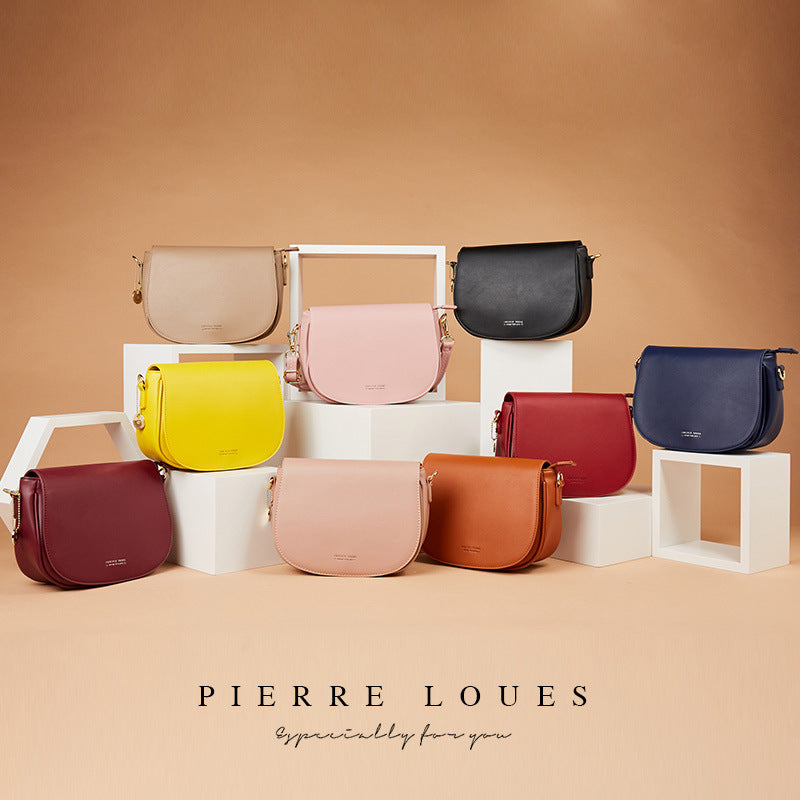Spring Shoulder Messenger Bag Fashionable Simple Niche Design PU Korean Style Underarm Bag Women's Messenger Bag