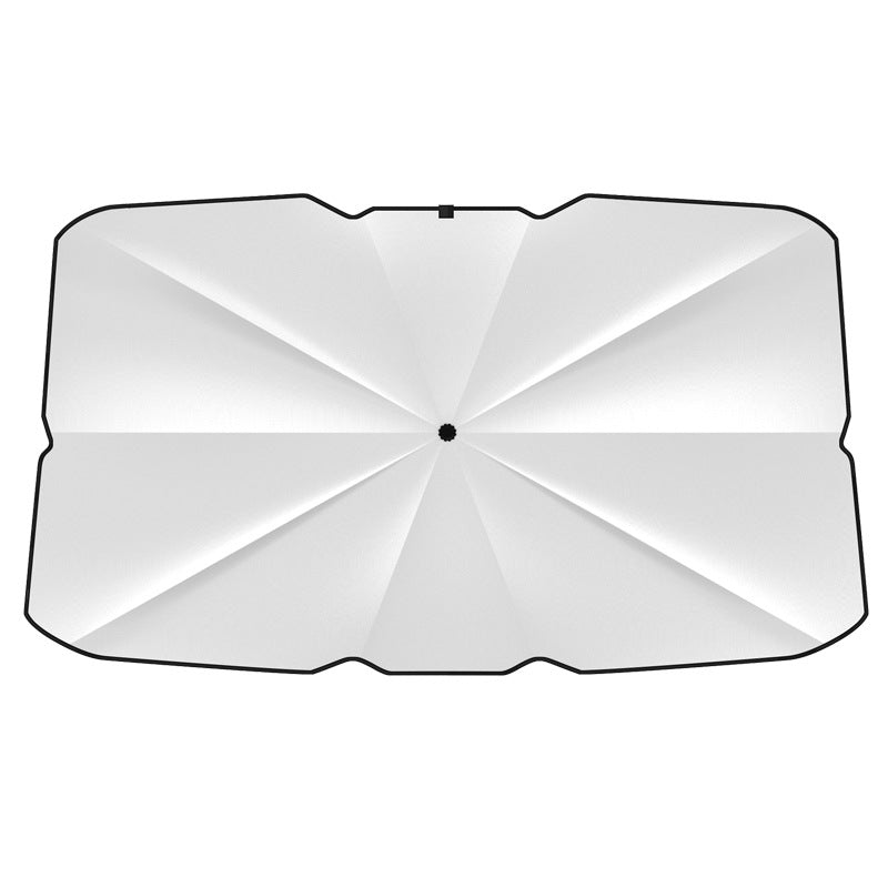 Car Retractable Sunshade Supplies Car Sun Protection Thermal Insulation Sunshade Sunshade Front Windshield Sunshade Umbrella