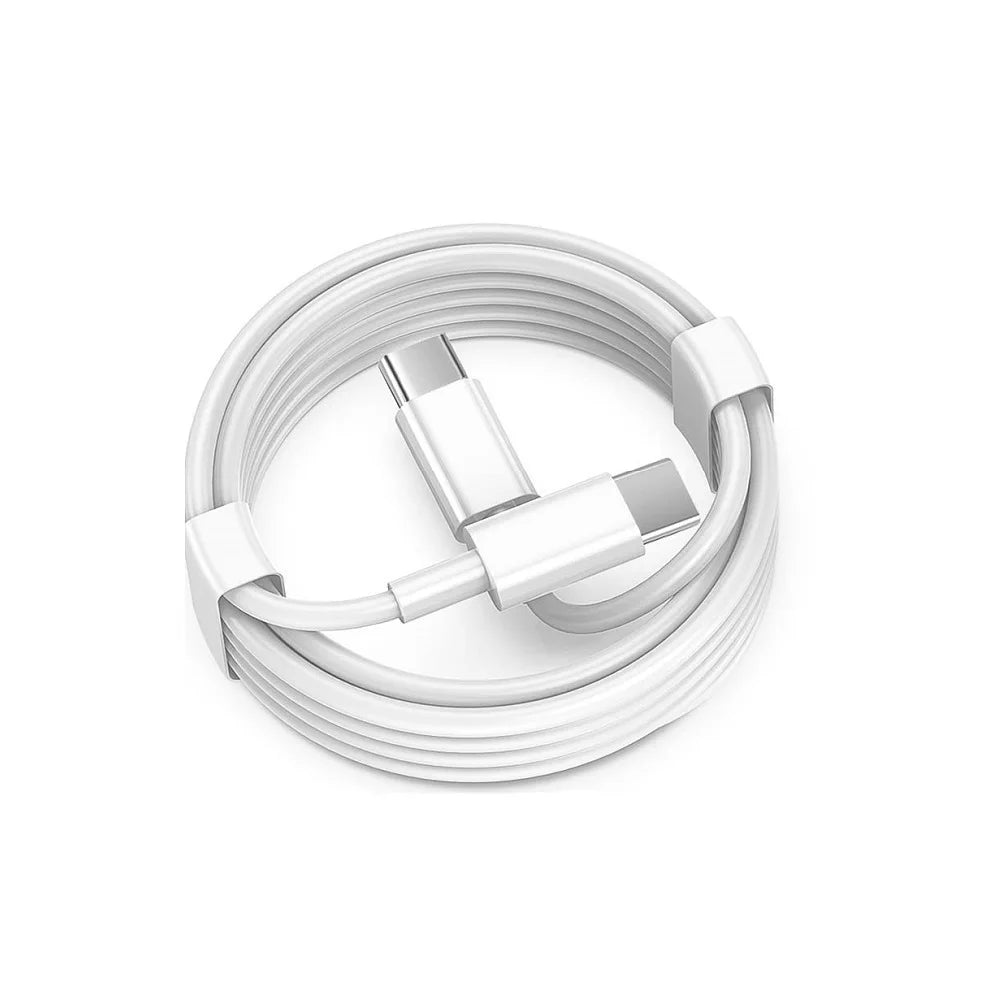 PD Fast Charging Cable Type C to Type C For Apple Iphone 15 16 Huawei Xiaomi Samsung Type C Weaving Cable Accessories Data line