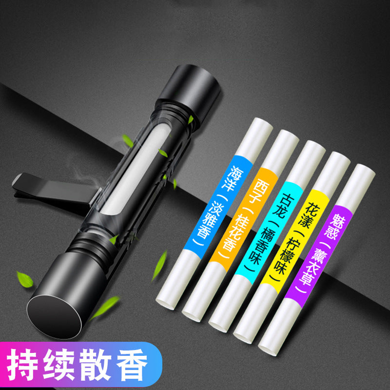 Mini Air Outlet Perfume Car Aromatherapy Clip Car Aromatherapy Stick Aromatherapy Cream Creative Car Accessories Decorative Ornaments
