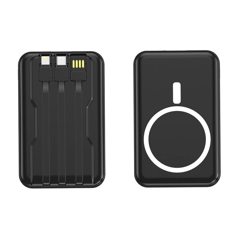 10000mAh Portable Magnetic Power Bank Wireless Charger