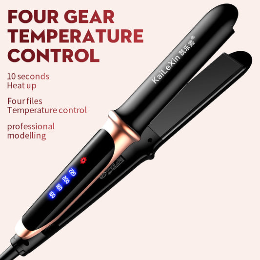 Electric Splint Hair Straightener Curling Stick Dual-use Does Not Hurt Hair Bangs Women Straightening Ironing Board Ceramic Straight Plate Clip
