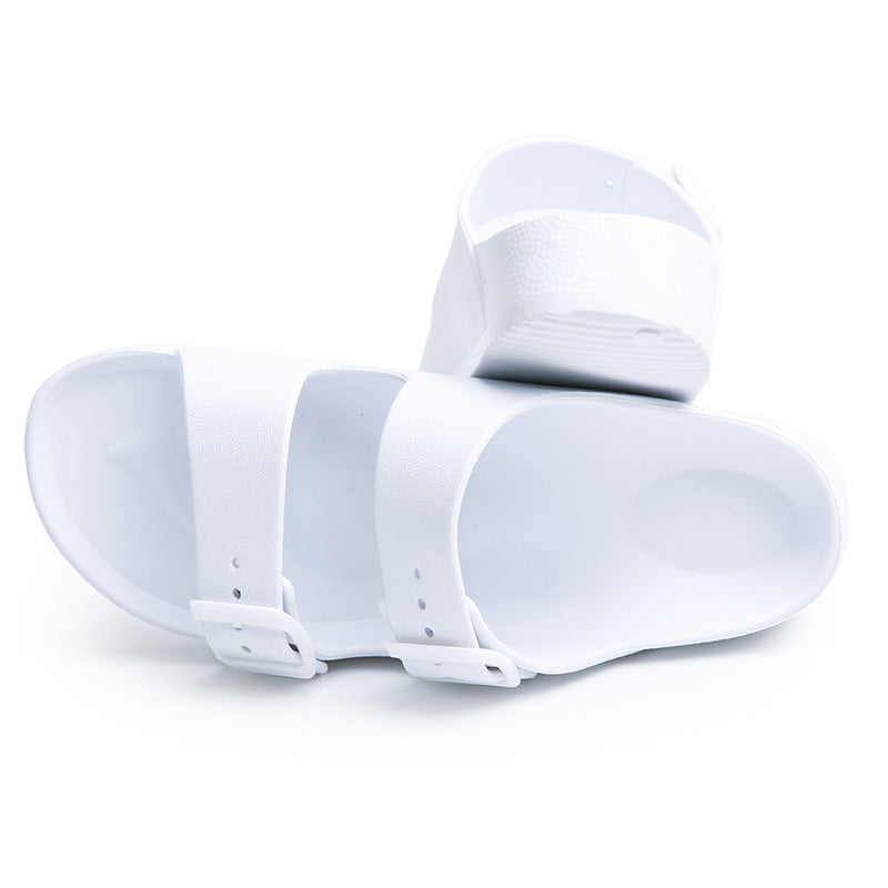 Summer Outer Wear Thick Bottom Men And Women Sandals