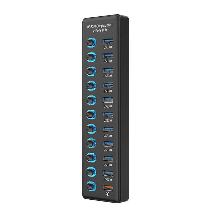 USB3.0HUB Docking Station 10 Ports 7 Ports 6 Ports 4 Ports With Switch Charging USB3.2 Hub Computer Splitter