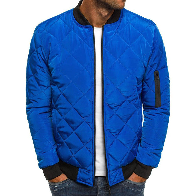 Men&#039;s Solid Color Jacket Cotton Suit
