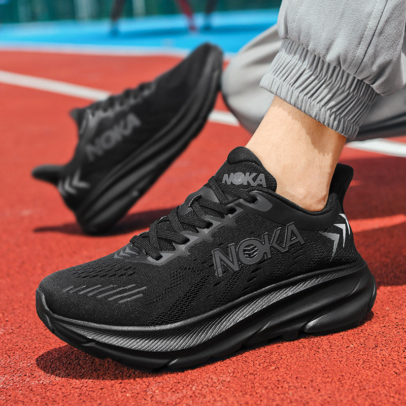 Men&#039;s Thick-soled Running Shoes Breathable Mesh Sports Shoes