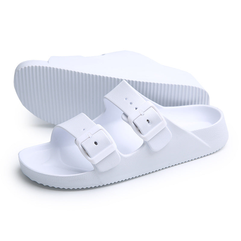 Summer Outer Wear Thick Bottom Men And Women Sandals