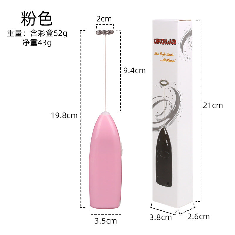 Electric Coffee Stirrer Milk Frother Handheld Egg Whisk Milk Frother
