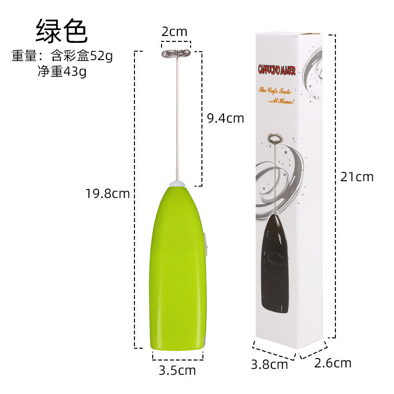 Electric Coffee Stirrer Milk Frother Handheld Egg Whisk Milk Frother
